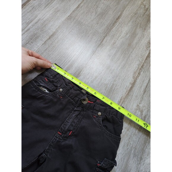 Pumpkin Patch Toddler Cargo Pants 2T Gray Elastic Waist Fleece Lined Adjustable - Picture 7 of 11